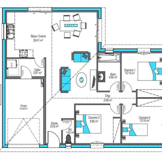 Votre maison de 85 m² sur la commune de BELIN-BELIET avec So'9 Habitat