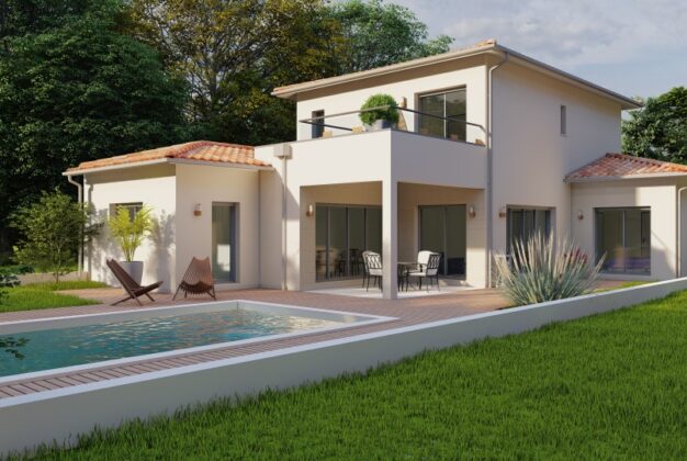 Votre maison de 153 m&sup2; sur la commune de Cubzac-les-Ponts avec So'9 Habitat