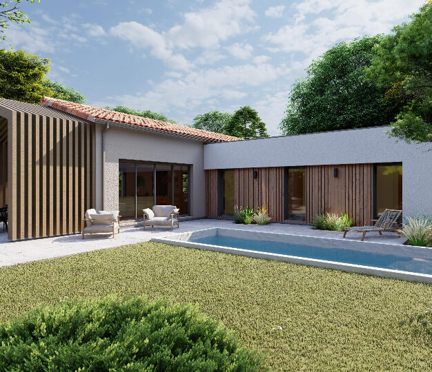 Votre maison de 130 m&sup2; sur la commune de Saint-Aubin-de-Médoc avec So'9 Habitat