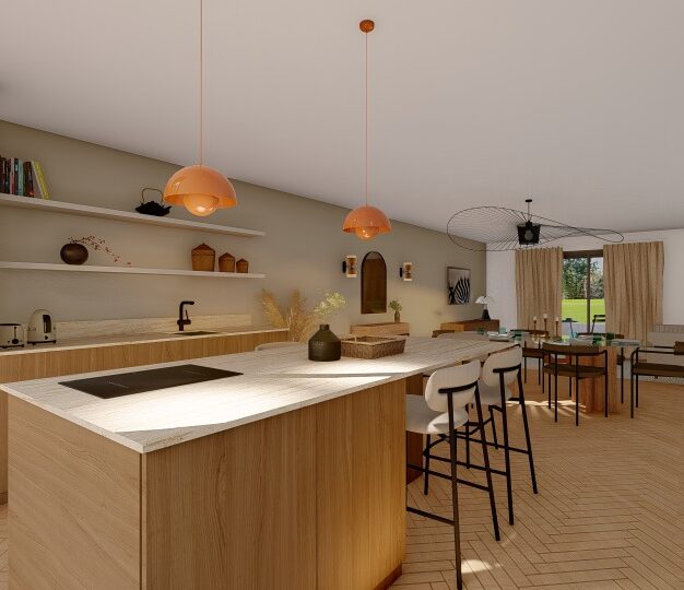 Votre maison de 150 m&sup2; sur la commune de Bruges avec So'9 Habitat