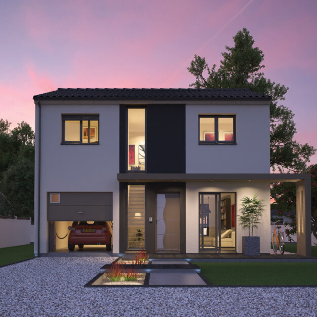 Votre maison de 90 m&sup2; sur la commune de Mérignac avec So'9 Habitat