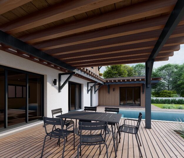 Votre maison de 154 m&sup2; sur la commune de Le Taillan-Médoc avec So'9 Habitat