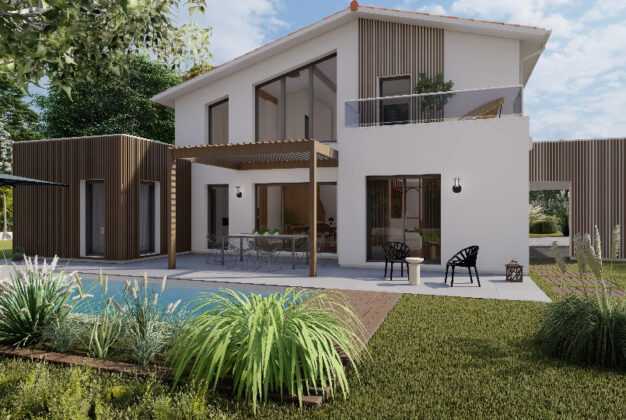Votre maison de 220 m&sup2; sur la commune de Saint-Aubin-de-Médoc avec So'9 Habitat