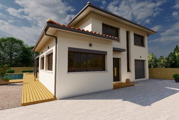 Votre maison de 123 m&sup2; sur la commune de Bruges avec So'9 Habitat