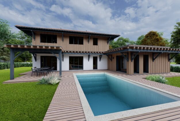 Votre maison de 154 m&sup2; sur la commune de Le Taillan-Médoc avec So'9 Habitat