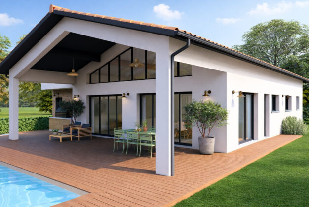 Votre maison de 170 m&sup2; sur la commune de Saint-Médard-en-Jalles avec So'9 Habitat